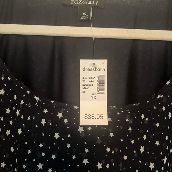 NWT Roz&Ali top - Picture 2 of 2